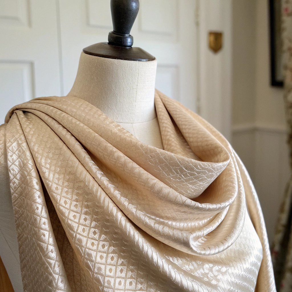 Exquisite fabric textures and detailed premium embroidery craft